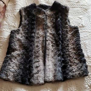 soft faux fur vest